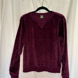 Honeydew USA Deep Purple Velvet Shirt